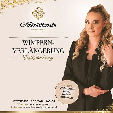 Wimpernverlängerung Basis Schulung